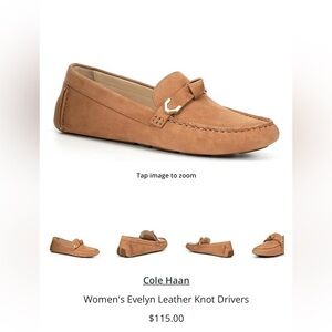 Cole Haan Tan Loafers 8.5